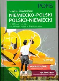 Miniatura okładki  Słownik uniwersalny niemiecko-polski, polsko-niemiecki. PONS.