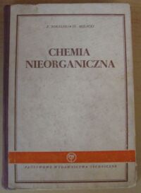 Zdjęcie nr 1 okładki Sokalski Zdzisław, Miracki Stanisław Chemia nieorganiczna.