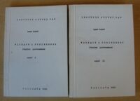 Miniatura okładki Sokół Lech Witkacy i Strindberg. Studium porównawcze. Część I-II.