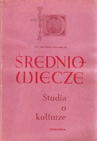 Miniatura okładki  Średniowiecze. Studia o kulturze II.