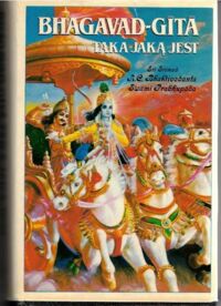 Miniatura okładki Śri Śrimad, A.C. Bhaktivedanta Swami Prabhupada Bhagavad-Gita. Taka, jaką jest. 