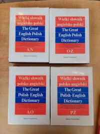 Zdjęcie nr 1 okładki Stanisławski Jan Wielki słownik angielsko-polski i polsko-angielski z suplementem. Tom I-IV.