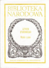 Miniatura okładki Starowolski Szymon Wybór z pism. /Seria I. Nr 272/