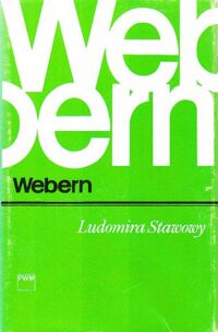 Miniatura okładki Stawowy Ludomira Webern. /Monografie Popularne/