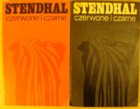 Miniatura okładki Stendhal (Henri Beyle) Czerwone i czarne. Tom I-II.