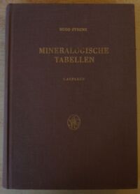 Miniatura okładki Strunz Hugo Mineralogische Tabellen. Eine Klassifizierung der Mineralien auf kristallchemischer Grundlage. Mit einer Einfuhrung in die Kristallchemie.