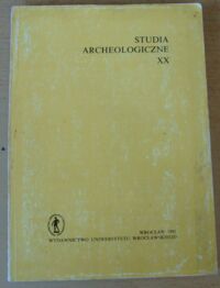 Miniatura okładki  Studia Archeologiczne. Tom XX.