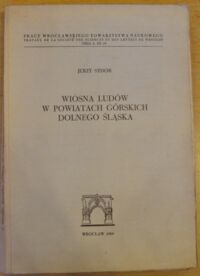 Miniatura okładki Sydor Jerzy Wiosna Ludów w powiatach górskich Dolnego Śląska.
