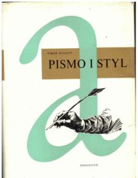 Miniatura okładki Szanto Tibor Pismo i styl.