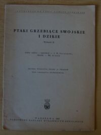 Miniatura okładki Szczepski J.B. Ptaki grzebiące swojskie i dzikie.