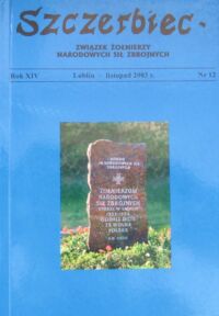 Miniatura okładki  Szczerbiec. Rox XIV. Nr 12. Listopad 2003 r.