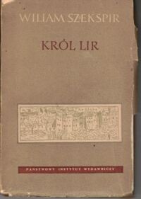 Miniatura okładki Szekspir Wiliam /przeł. Sawicka Zofia/ Król Lear.