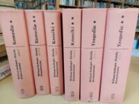 Zdjęcie nr 1 okładki Szekspir Wiliam /przeł. S.Koźmian, L.Urlich/ Dzieła Dramatyczne. T.I/VI. T.I/II Komedie. T.III/IV Kroniki. T.V/VI Tragedie.