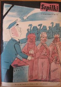 Zdjęcie nr 2 okładki  Szpilki 1957 . Rok XXII. Nr.1(804)- Nr.51-52(860-1) 6.I.1957 - 22-29.XII.1957.