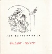 Miniatura okładki Sztaudynger Jan Ballady i fraszki.