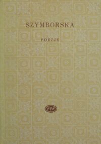 Miniatura okładki Szymborska Wisława Poezje. /Biblioteka Poetów/