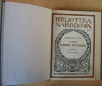 Miniatura okładki Tańska Klementyna Listy Elżbiety Rzeczyckiej oraz Nocleg w Kromołowie i Obiad czwartkowy. /Seria I. Nr 99/