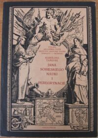 Miniatura okładki Targosz Karolina Jana Sobieskiego nauki i peregrynacje .