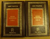 Miniatura okładki Tołstoj Lew /przeł. K. Iłłakowiczówna/ Anna Karenina. T.I-II. /Perły literatury/