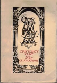 Miniatura okładki Tuwim Julijan Czary i czarty polskie oraz wypisy czarnoksięskie. 
