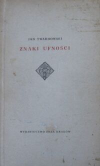 Miniatura okładki Twardowski Jan Znaki ufności.