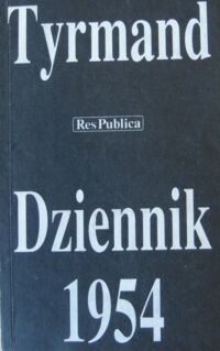 Zdjęcie nr 1 okładki Tyrmand Leopold Dziennik 1954.