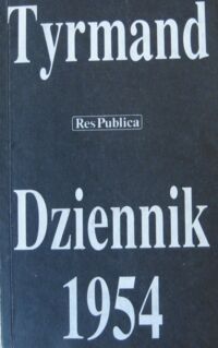 Miniatura okładki Tyrmand Leopold Dziennik 1954.