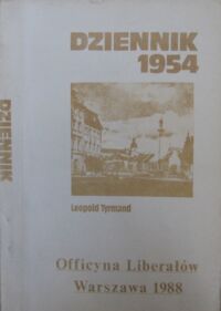 Miniatura okładki Tyrmand Leopold Dziennik 1954.