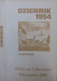 Miniatura okładki Tyrmand Leopold Dziennik 1954.