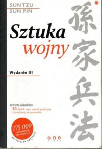 Miniatura okładki Tzu Sun, Pin Sun Sztuka wojny. Wydanie III.