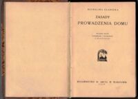 Miniatura okładki Ulanicka Michalina  Zasady prowadzenia domu.