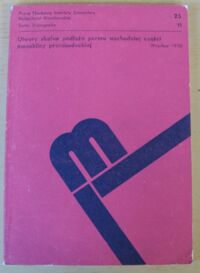 Miniatura okładki  Utwory skalne podłoża permu wschodniej monokliny przedsudeckiej. /Seria: Monografie 11/