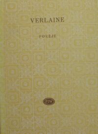 Miniatura okładki Verlaine Paul Poezje. /Biblioteka Poetów/