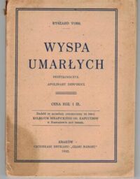 Miniatura okładki Voss Ryszard Wyspa umarłych.