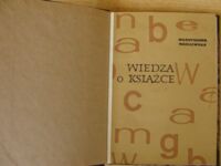 Miniatura okładki Wasilewska  Władysława Wiedza o książce.