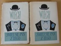 Zdjęcie nr 1 okładki Wiechecki Stefan (Wiech) Śmiej się pan z tego. Wybór felietonów.  T.I-II. T.I. 1936-1939. T.II. 1946-1955.