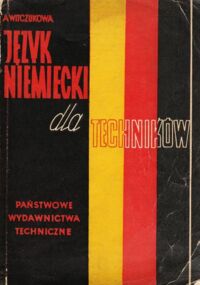 Miniatura okładki Witczukowa Aleksandra Język niemiecki dla techników.