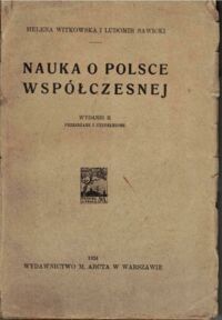 Zdjęcie nr 1 okładki Witkowska Helena, Sawicki Ludomir Nauka o Polsce współczesnej. 