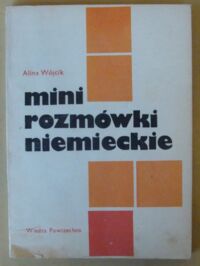 Miniatura okładki Wójcik Alina Mini-rozmówki niemieckie.