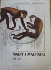 Zdjęcie nr 1 okładki Woliński Zbigniew, Towpik Janusz Małpy i małpiatki. Atlas. 