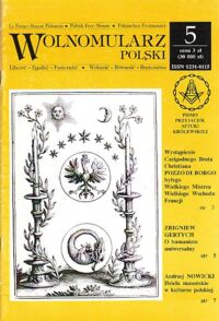 Miniatura okładki  Wolnomularz Polski 5. /Pismo Przyjaciół Sztuki Królewskiej/