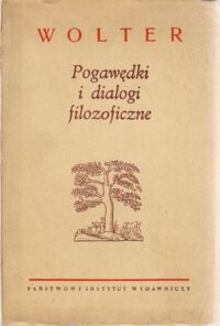 Miniatura okładki Wolter Pogawędki i dialogi.