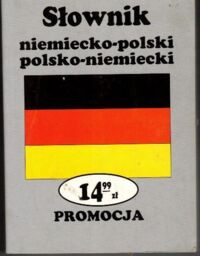 Zdjęcie nr 1 okładki Woynarowska Aleksandra, Woynarowski Krzysztof Słownik niemiecko-polski polsko-niemiecki.