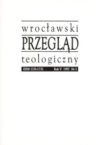 Miniatura okładki  Wrocławski  Przegląd Teologiczny . Rok V 1997 Nr. 1.