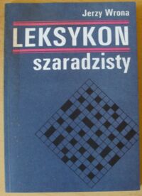 Miniatura okładki Wrona Jerzy Leksykon szaradzisty.