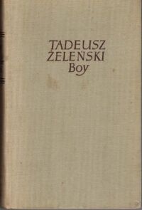 Miniatura okładki Żeleński Tadeusz (Boy) Ludzie żywi. /Pisma T. III/