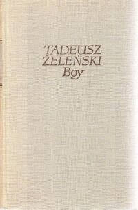 Miniatura okładki Żeleński Tadeusz( Boy) Mózg i płeć. Część pierwsza. Pisma tom VIII.