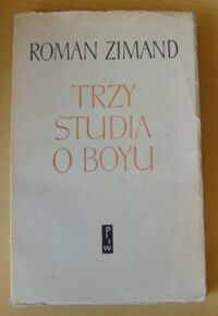 Miniatura okładki Zimand Roman Trzy studia o Boyu.